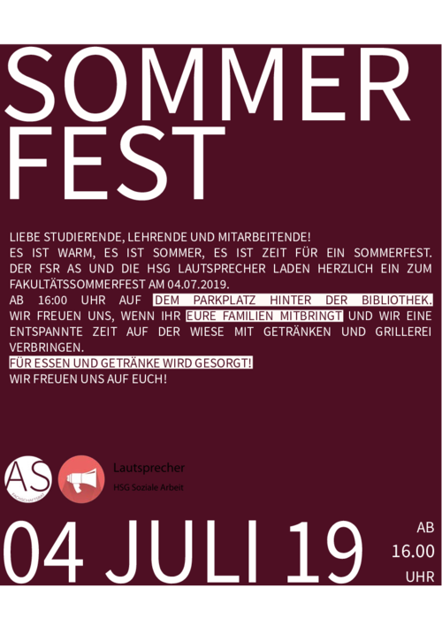 Sommer_Fest am 04. Juli 2019